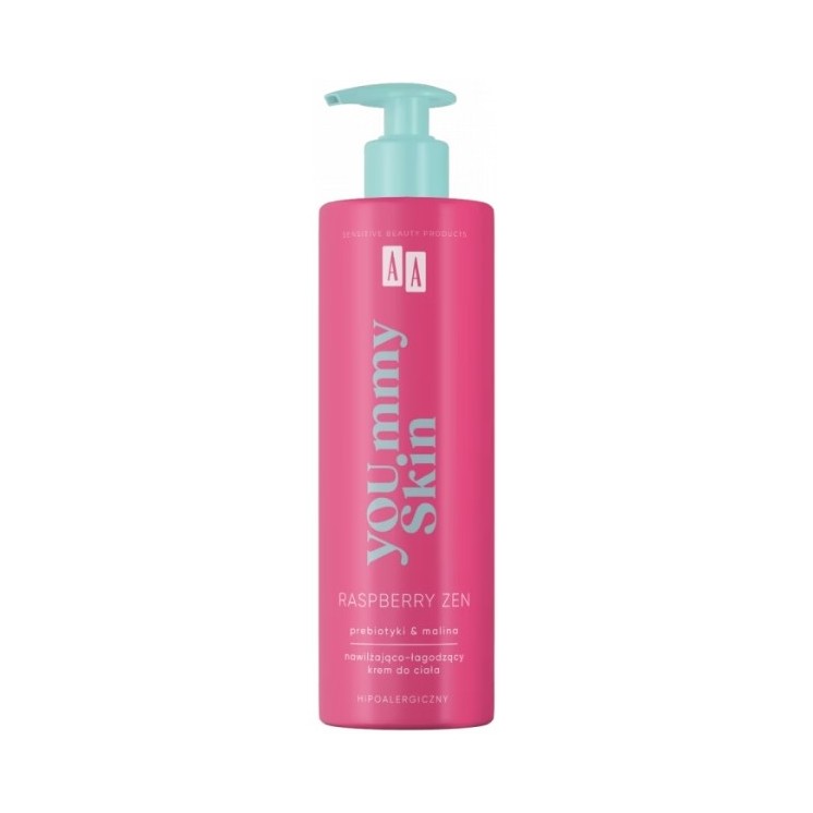 AA YOU.mmy Raspberry Zen Feuchtigkeitsspendende und beruhigende Körpercreme 400 ml