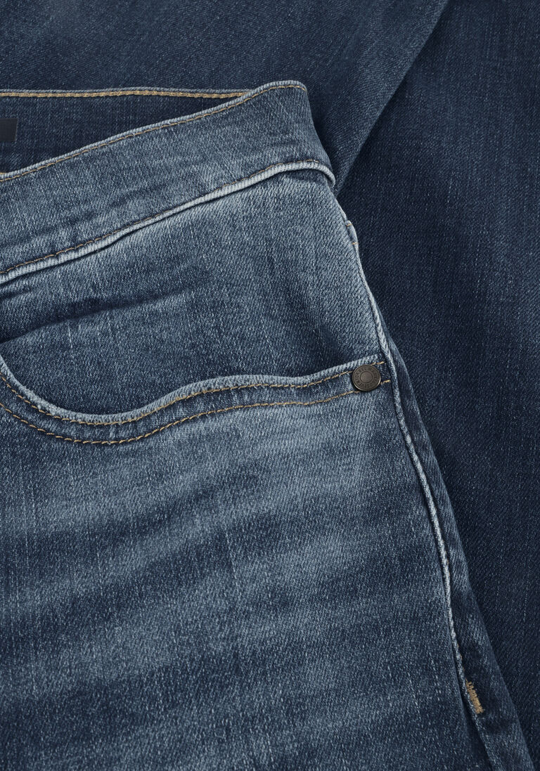 blauwe 7 for all mankind slim fit jeans slimmy