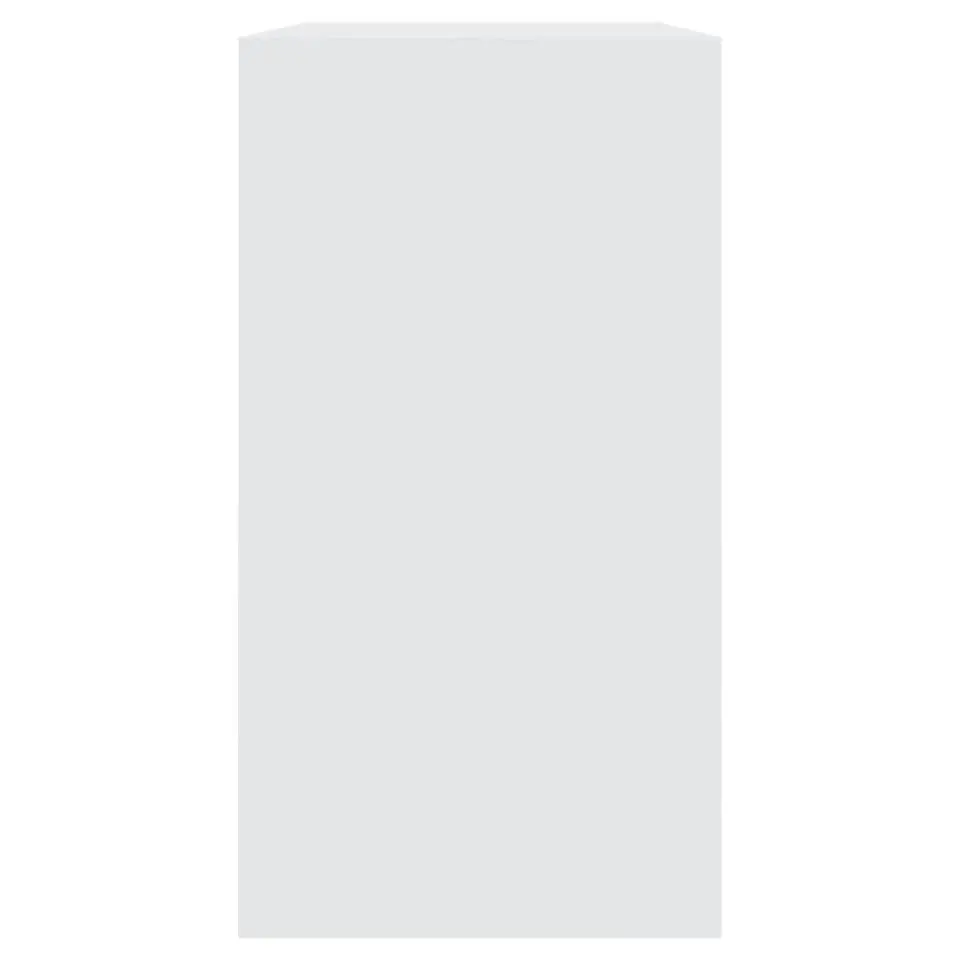 vidaXL - Schoenenrek - Wit - Bewerkt hout - 80 x 34 x 63 cm