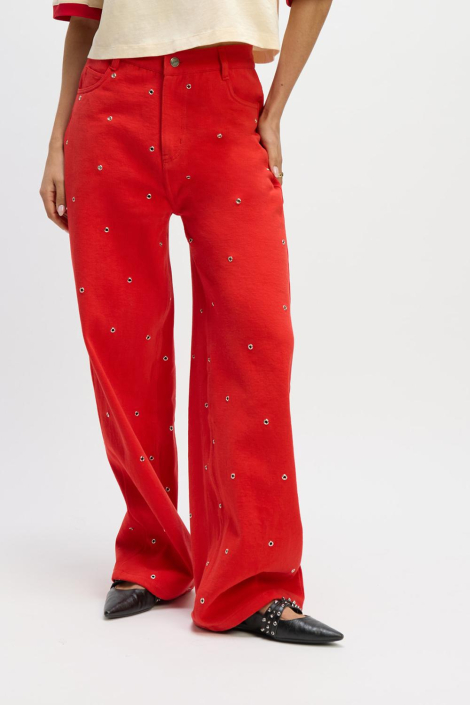 Refined Department rode dames jeans