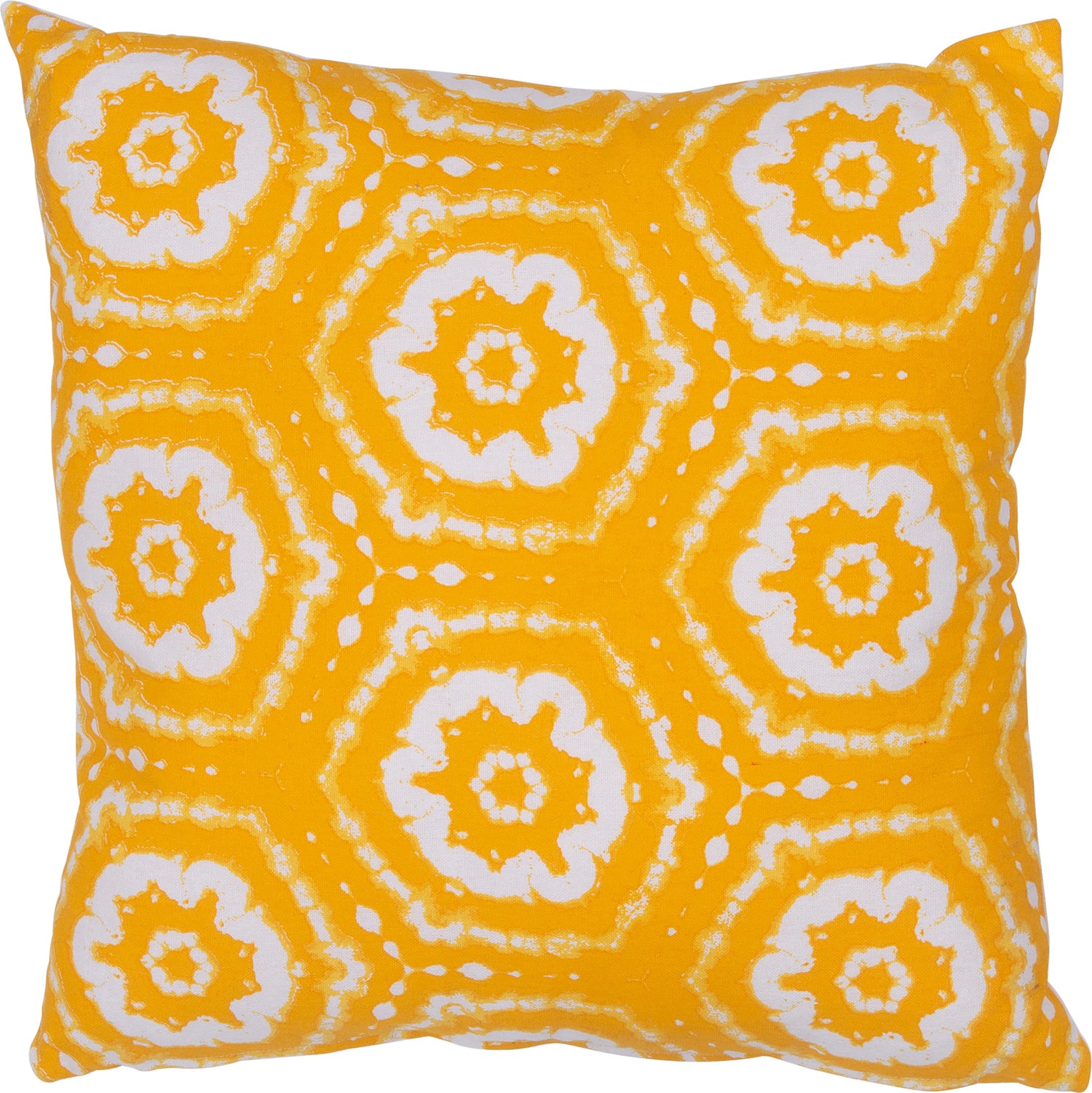 Intratuin sierkussen Jaipur geel 45 x 45 x cm