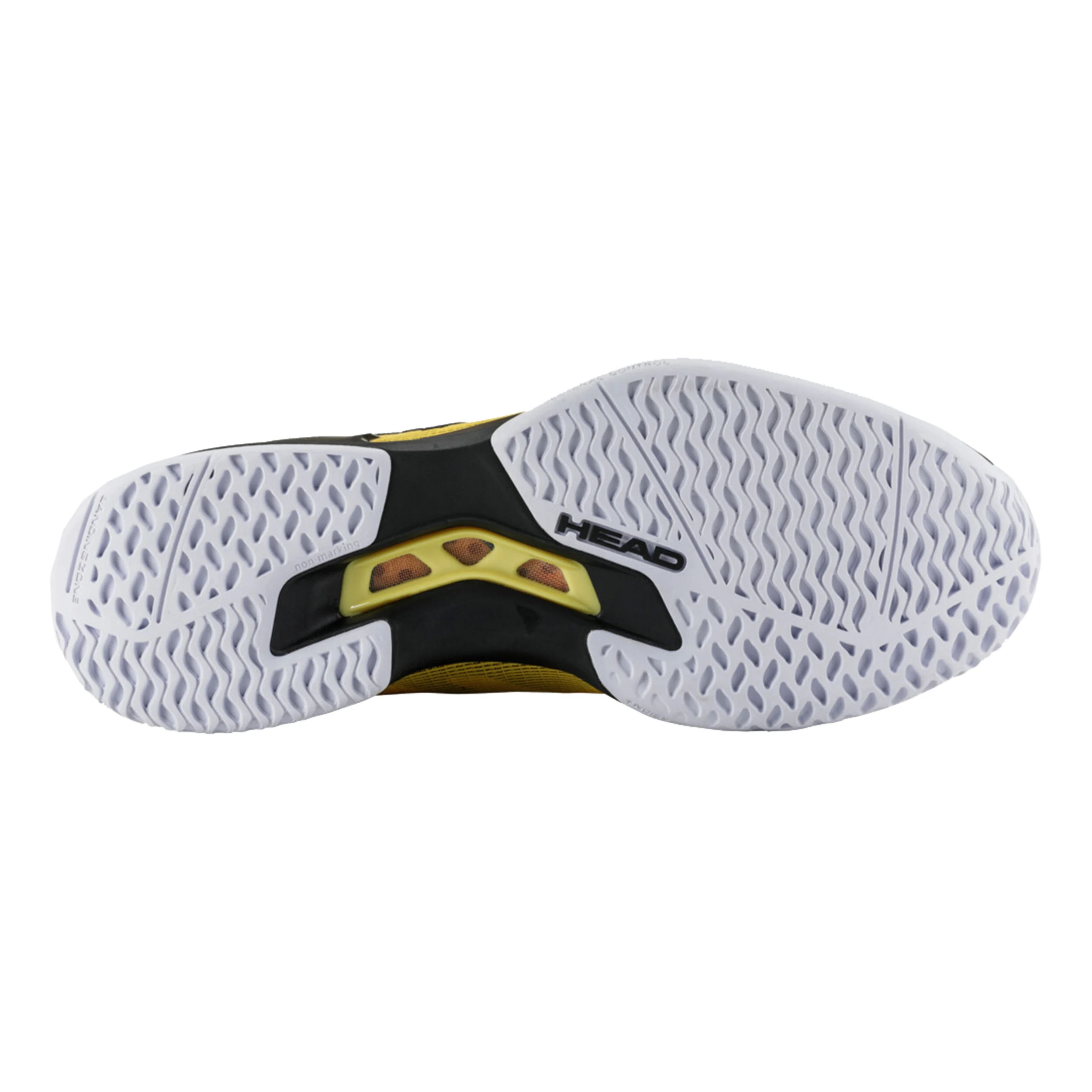 HEAD Sprint Pro 3.5 Chaussures Toutes Surfaces Hommes - Jaune , Noir