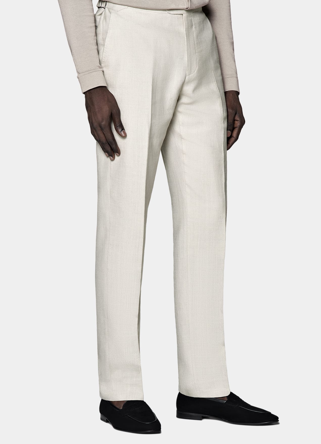 Costume Havana coupe Tailored marron clair