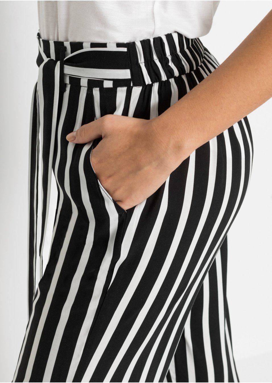 Pantalon taille haute