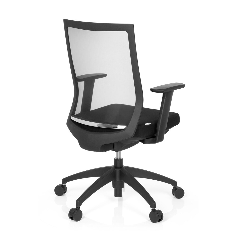 Profi Bürostuhl ASPEN Stoff mit Armlehnen (höhenverstellbar) hjh OFFICE
