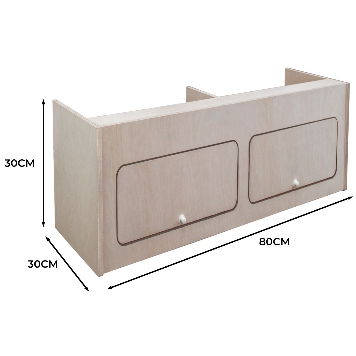 Monster Shop DIY 80x30 camperbus bovenkasten