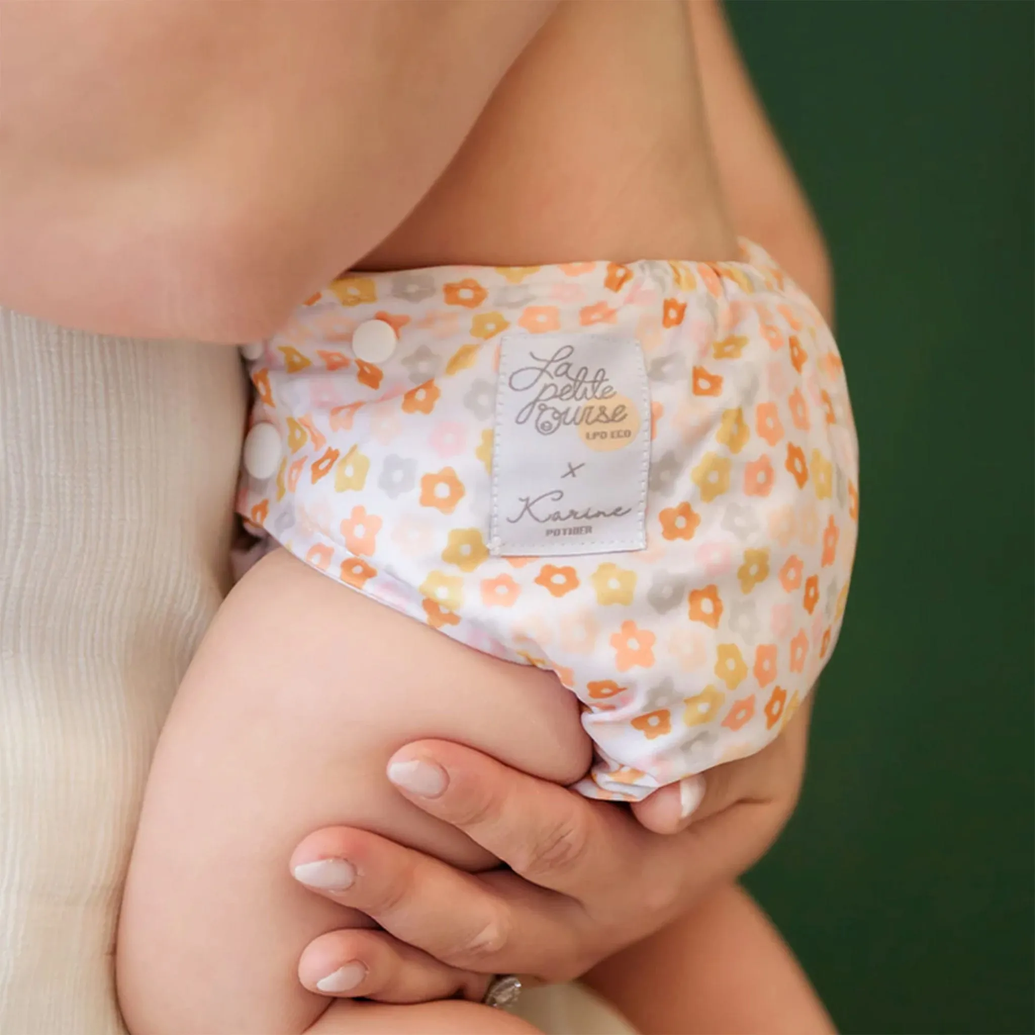 La Petite Ourse Couche Lavable 10-35lb - Jardin d'Été (LPO x Karine Pothier)