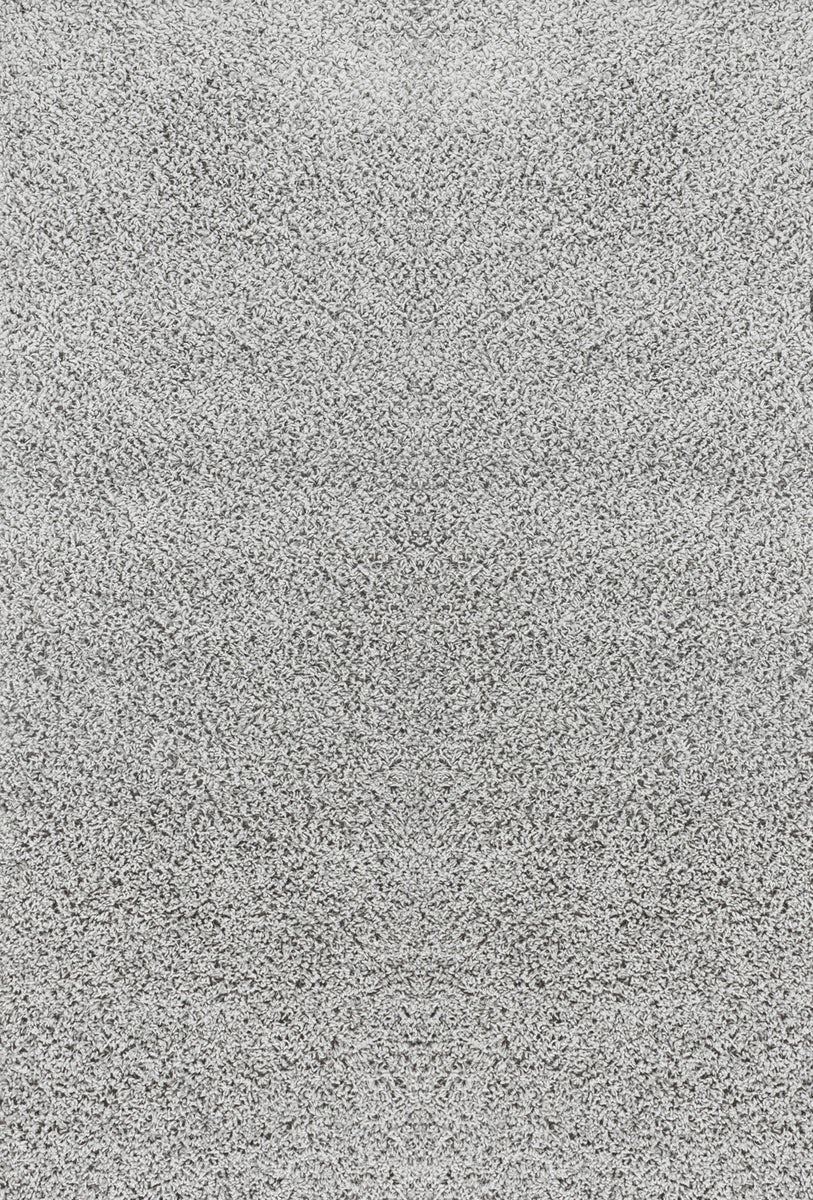 Modern hoogpolig shaggy vloerkleed, grijs - 160x220 cm LILLY