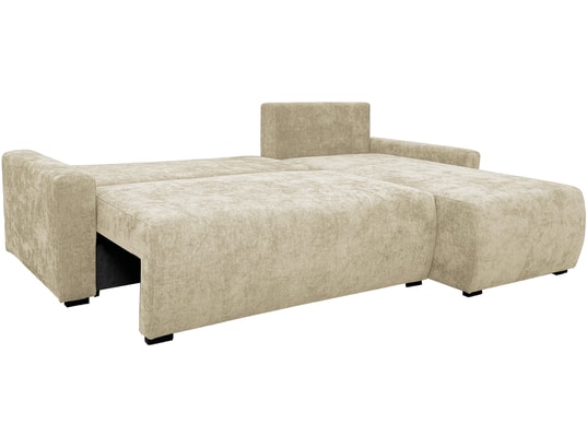 CONCEPT1 - Canapé lit Shelby angle droit convertible Crème C220