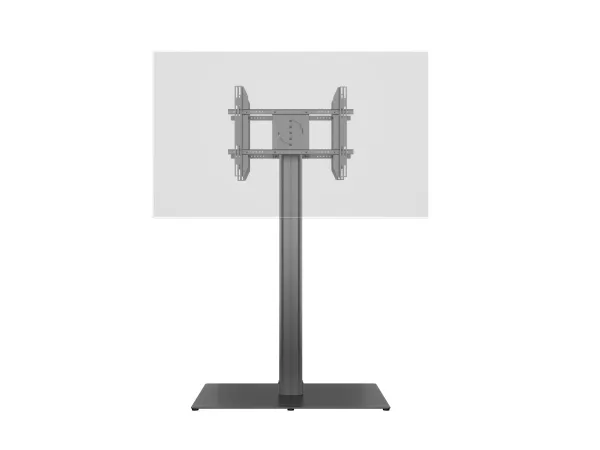 Multibrackets M Public Display Stand 180 HD Back to Back Black w. Floorbase - Stativ - for 2 LCD displays - aluminium, stål - sort - skærmstørrelse: 55