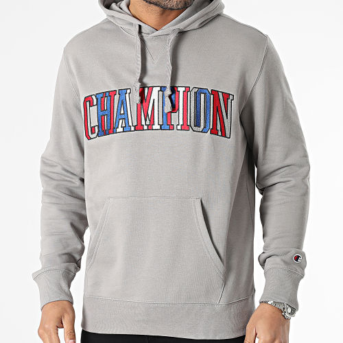 Sweat Capuche 218508 Gris