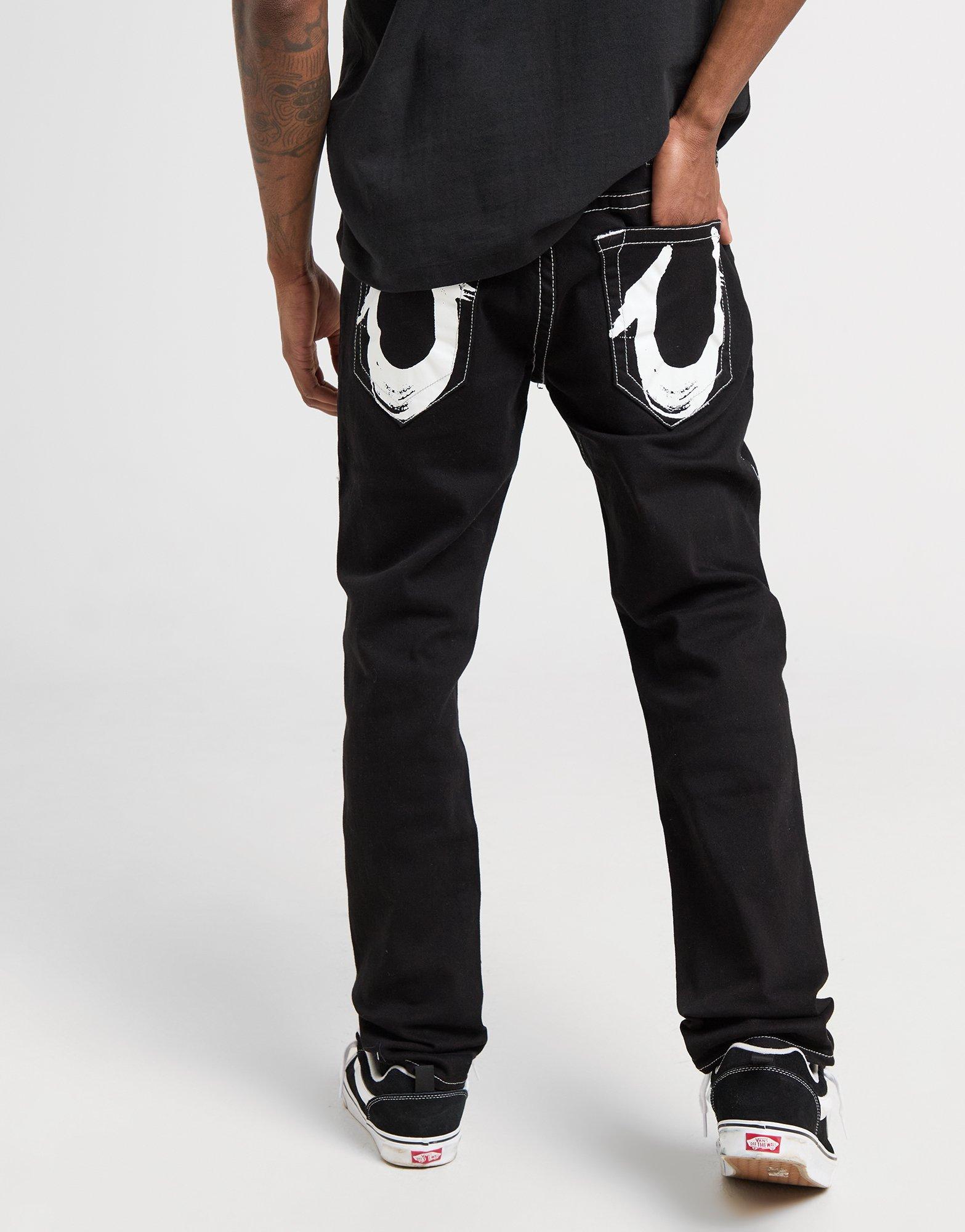 True Religion Jean Rocco Taper Paint Homme