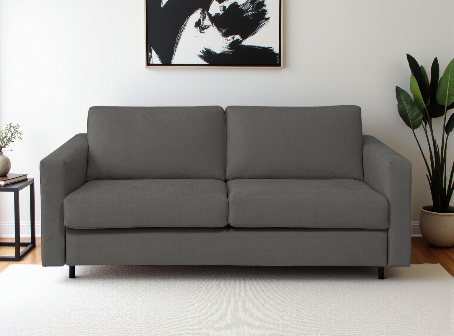 Home affaire Schlafsofa »Virming« Dauerschlaf-Funktion mit Unterfederung und Matratze