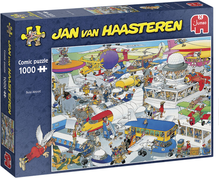 Jan Van Haasteren puslespil JvH Busy Airport
