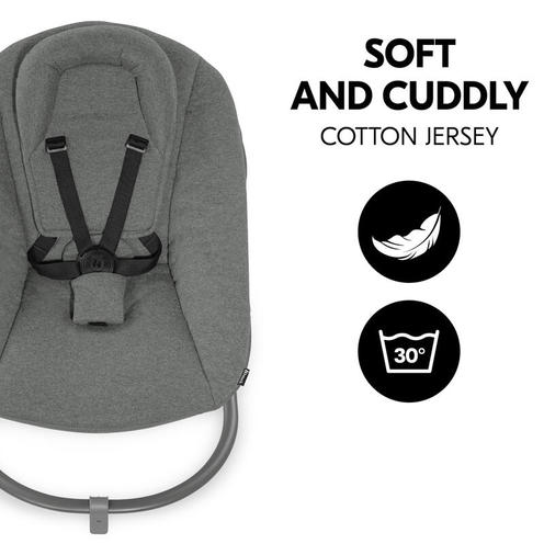 Transat Alpha Bouncer premium - Gris foncé - HAUCK