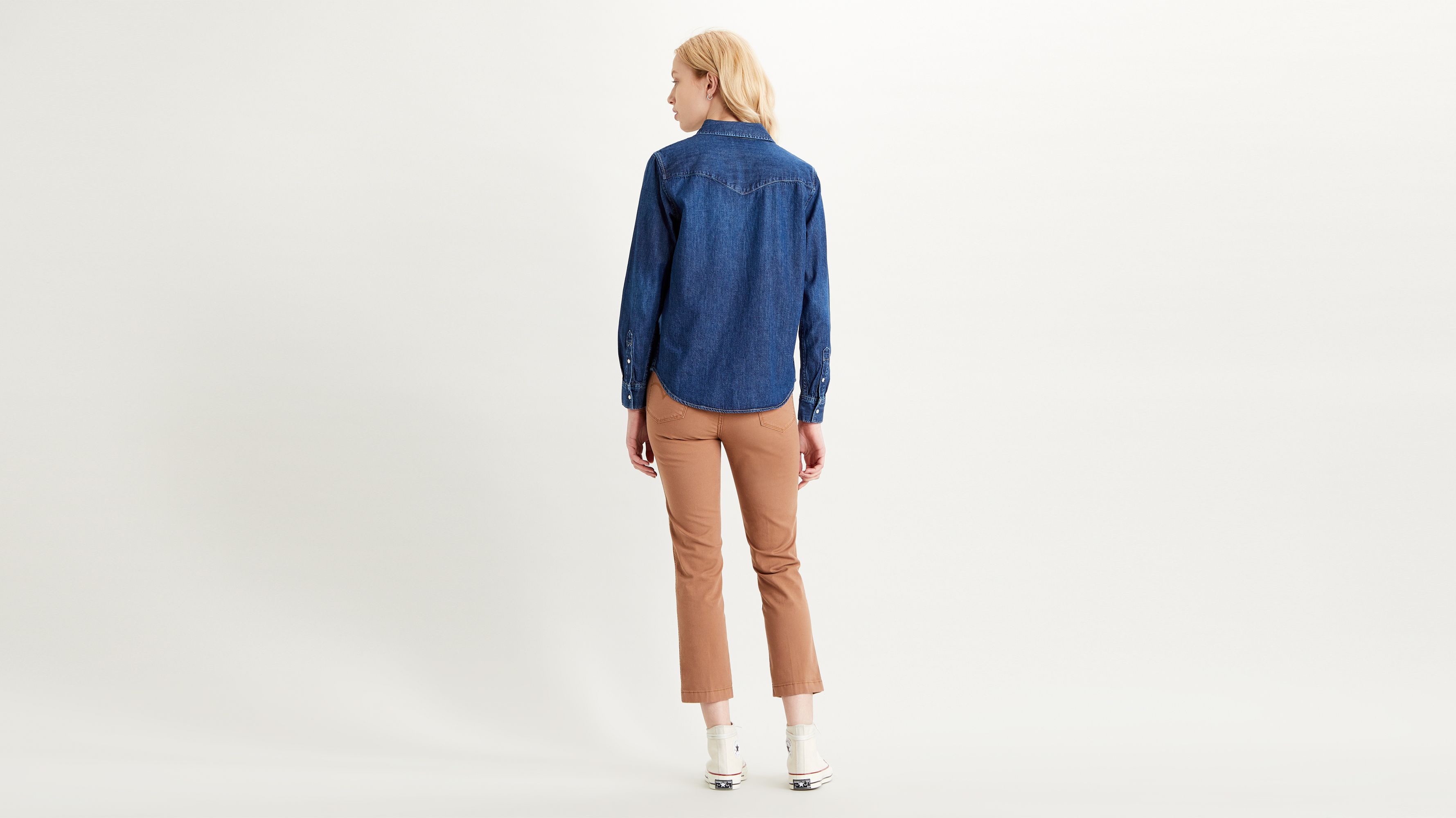 Chemise Western Essential - Air Space - Bleu