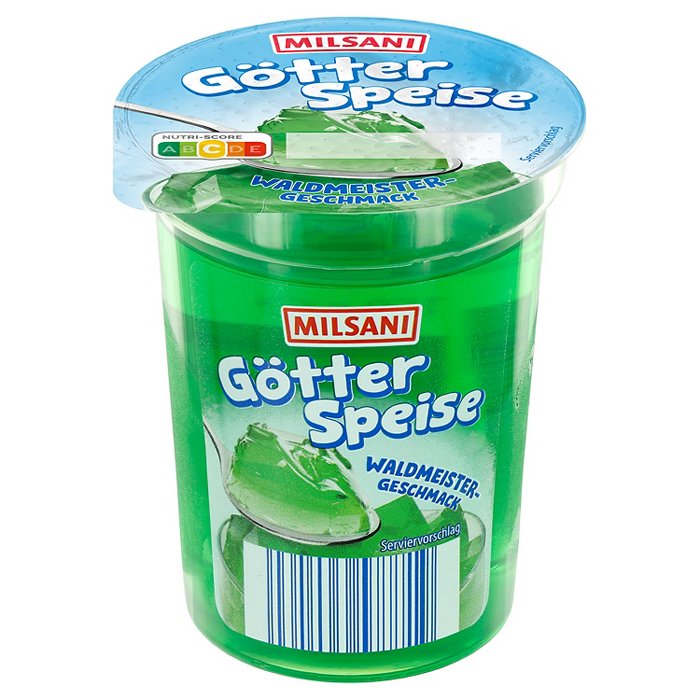MILSANI Götterspeise 150 g, Waldmeister