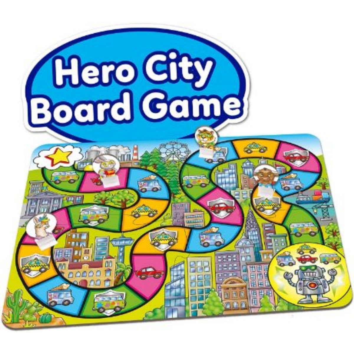 Times Tables Heroes Board Game
