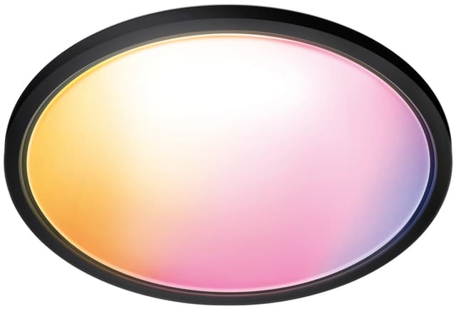 WiZ SuperSlim loftslampe 32W RGB (sort)