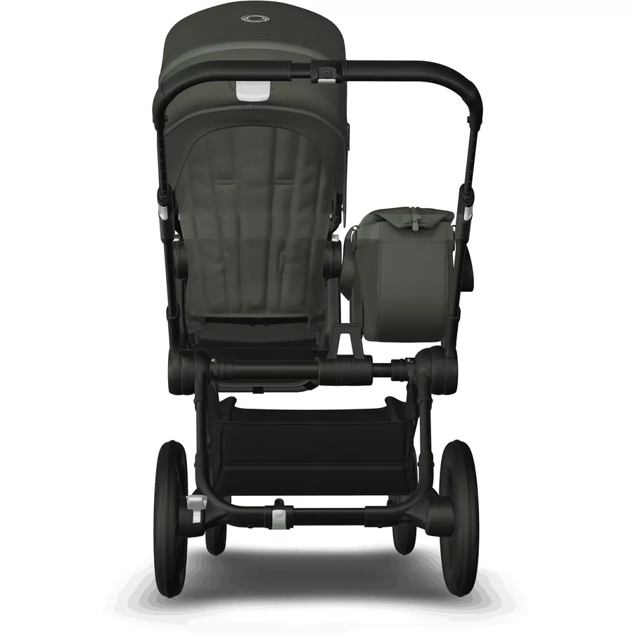 bugaboo Geschwisterwagen Donkey 5 Duo Complete BlackForest Green inklusive Wheelblades