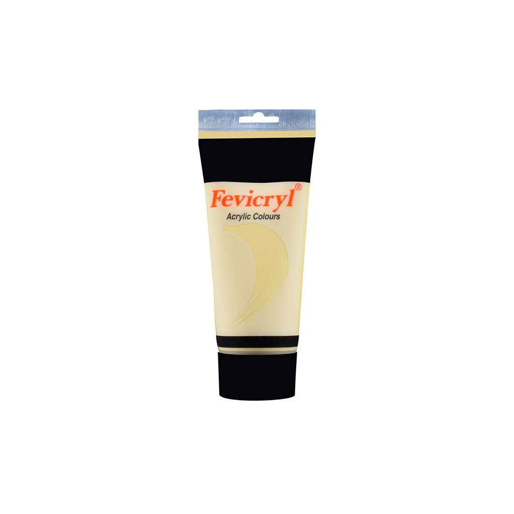 Tube peinture acrylique jaune Naples 200ml