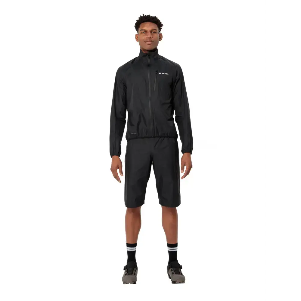 VAUDE Drop III Regenjack Zwart/Zwart Heren