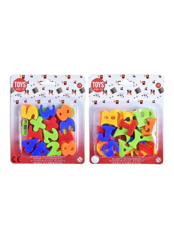 MAGNETS ALPHABET CHIFFRES 26 PIECES