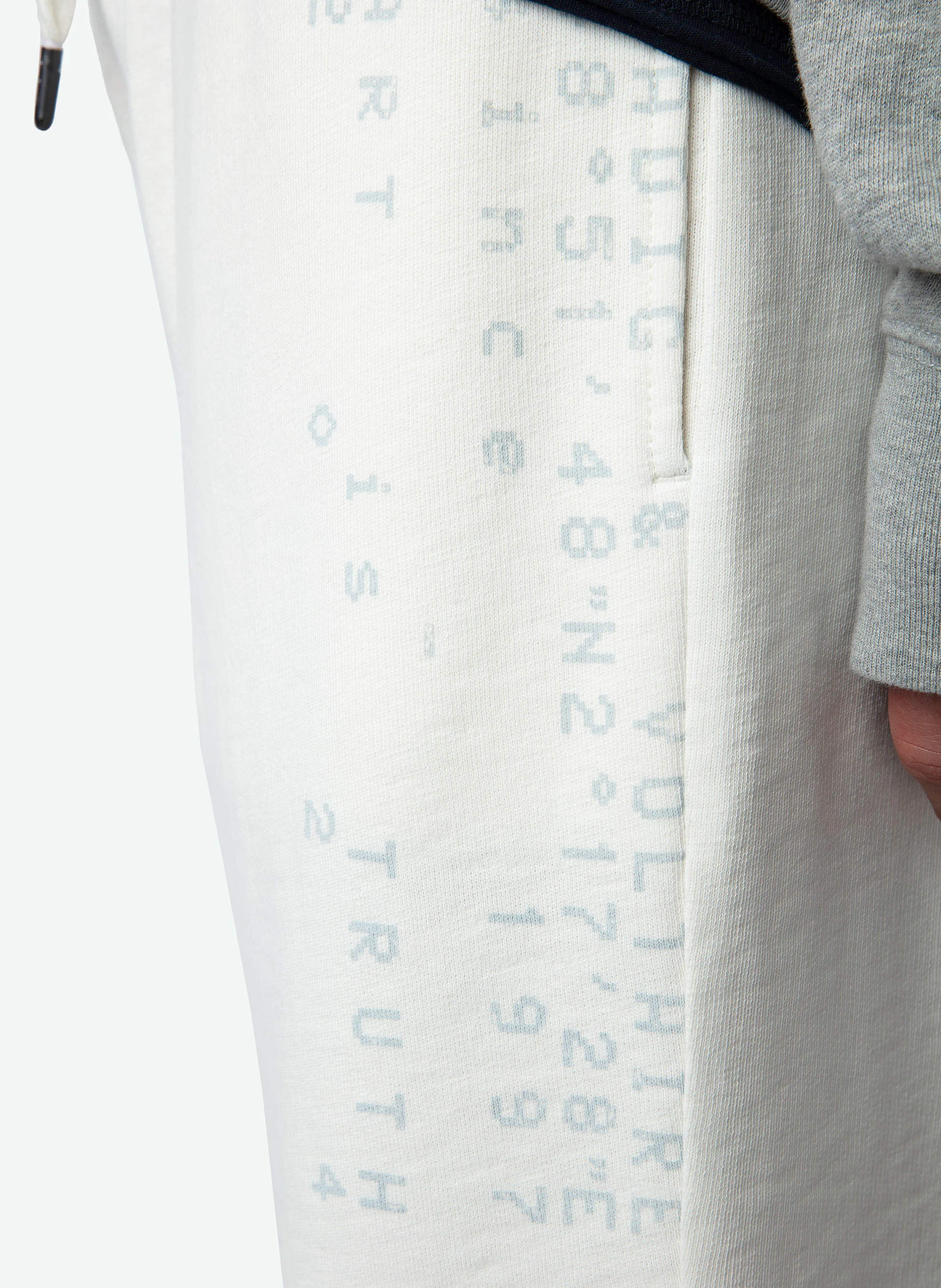 PARTY - Short droit en coton bio | Blanc