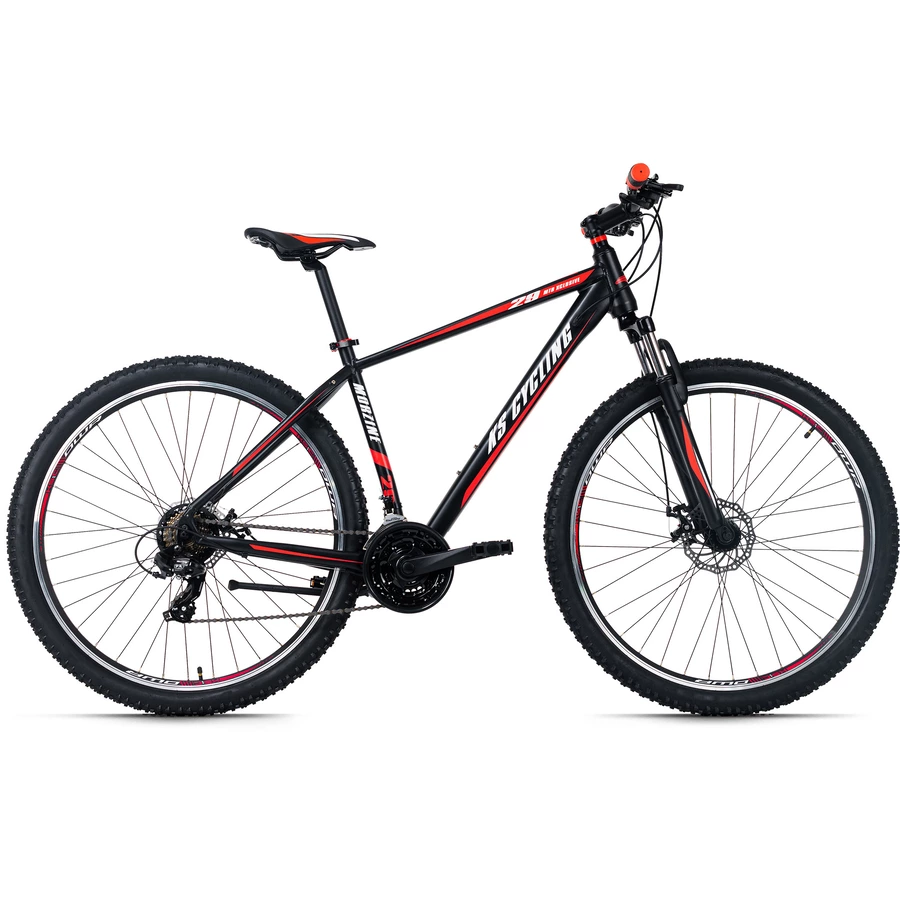 KS Cycling Mountainbike Hardtail 29 Morzine schwarz-rot