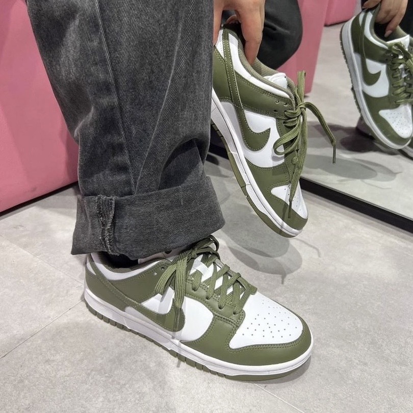 Nike Dunk Low Medium Olive (Women Size!!)
