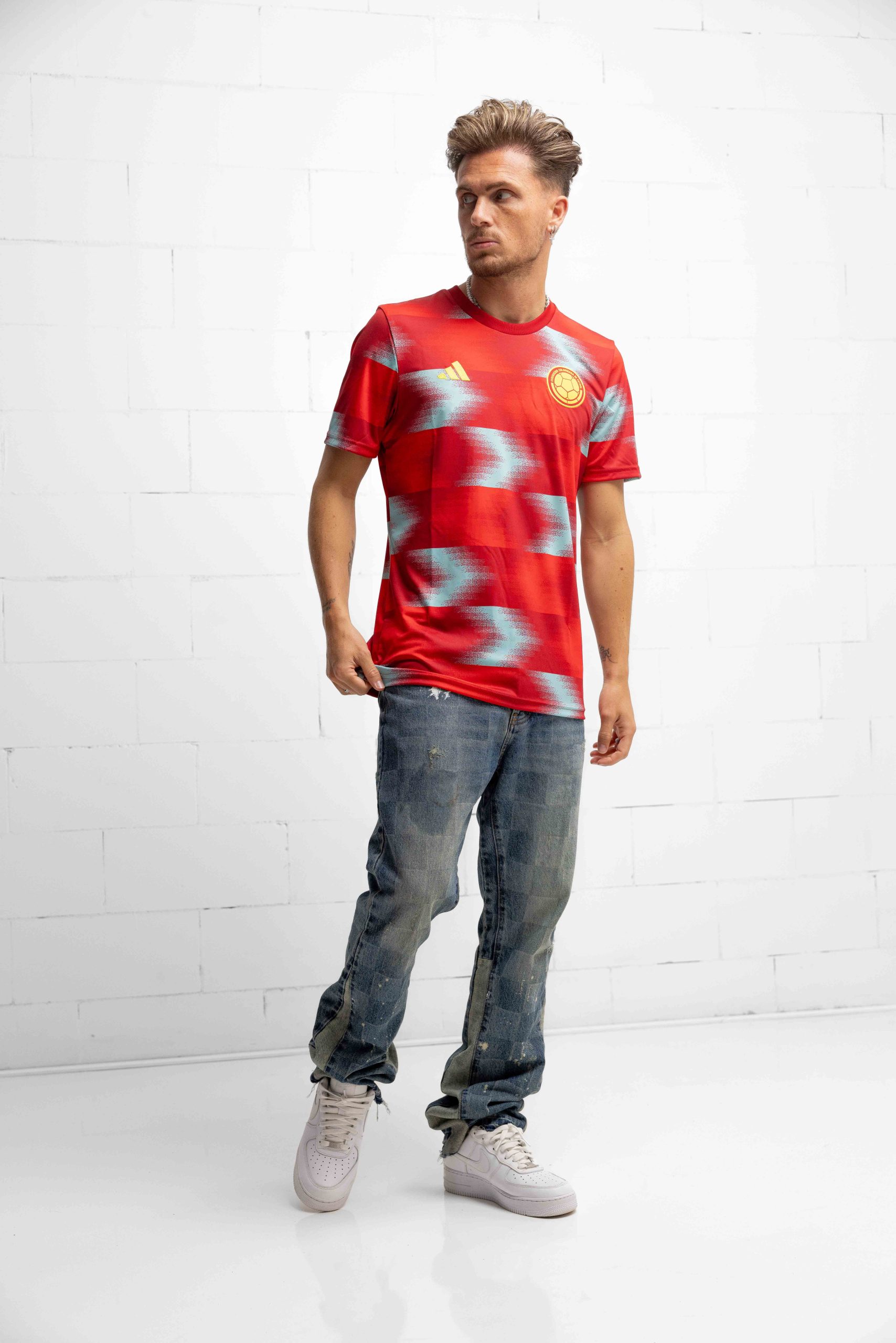 Colombia Pre-Match T-Shirt Senior 2022-2023