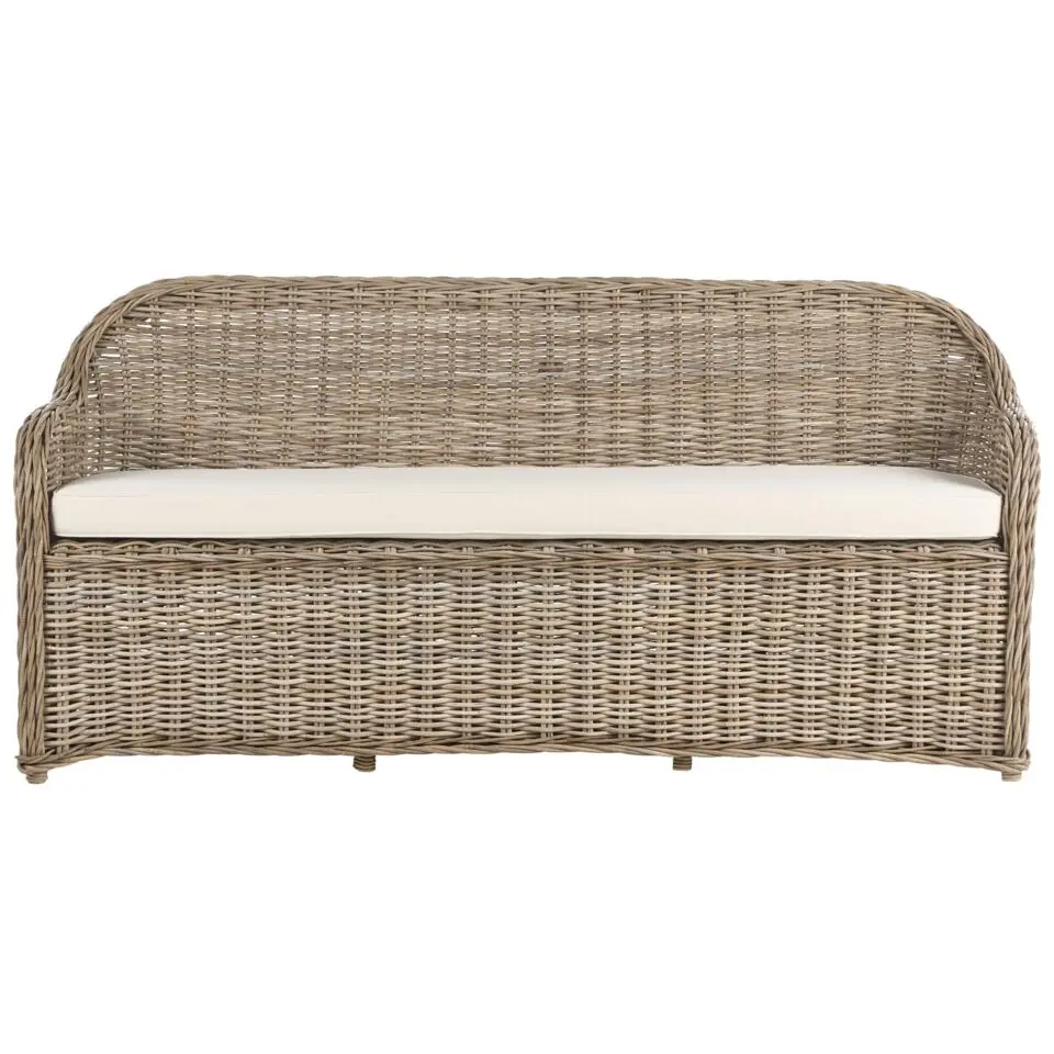 SUSUA - Tuinbank - Gebroken wit - Rotan
