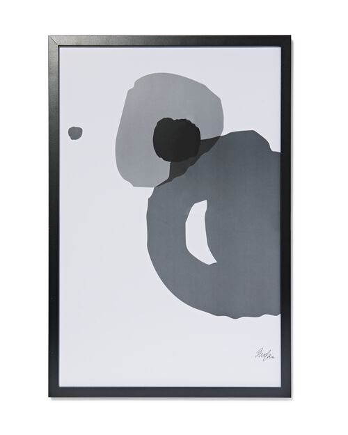cadre photo 40x60 bois noir