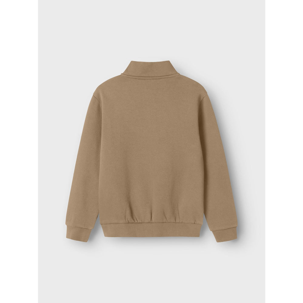 Køb Name It Pure Cashmere Nkmbrody Ls Nreg Sweat Zip Bru Noos