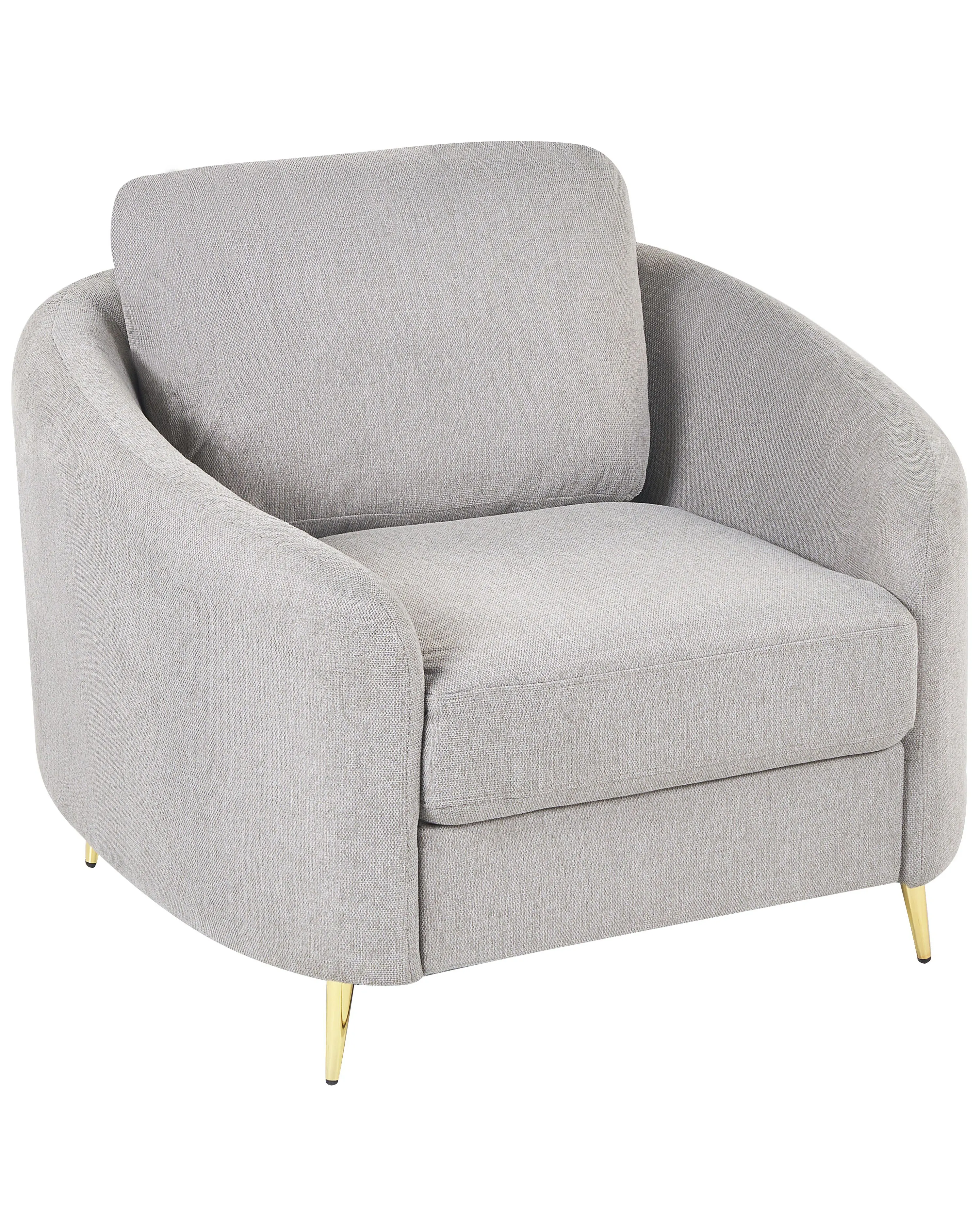 Fauteuil TROSA Stof Lichtgrijs