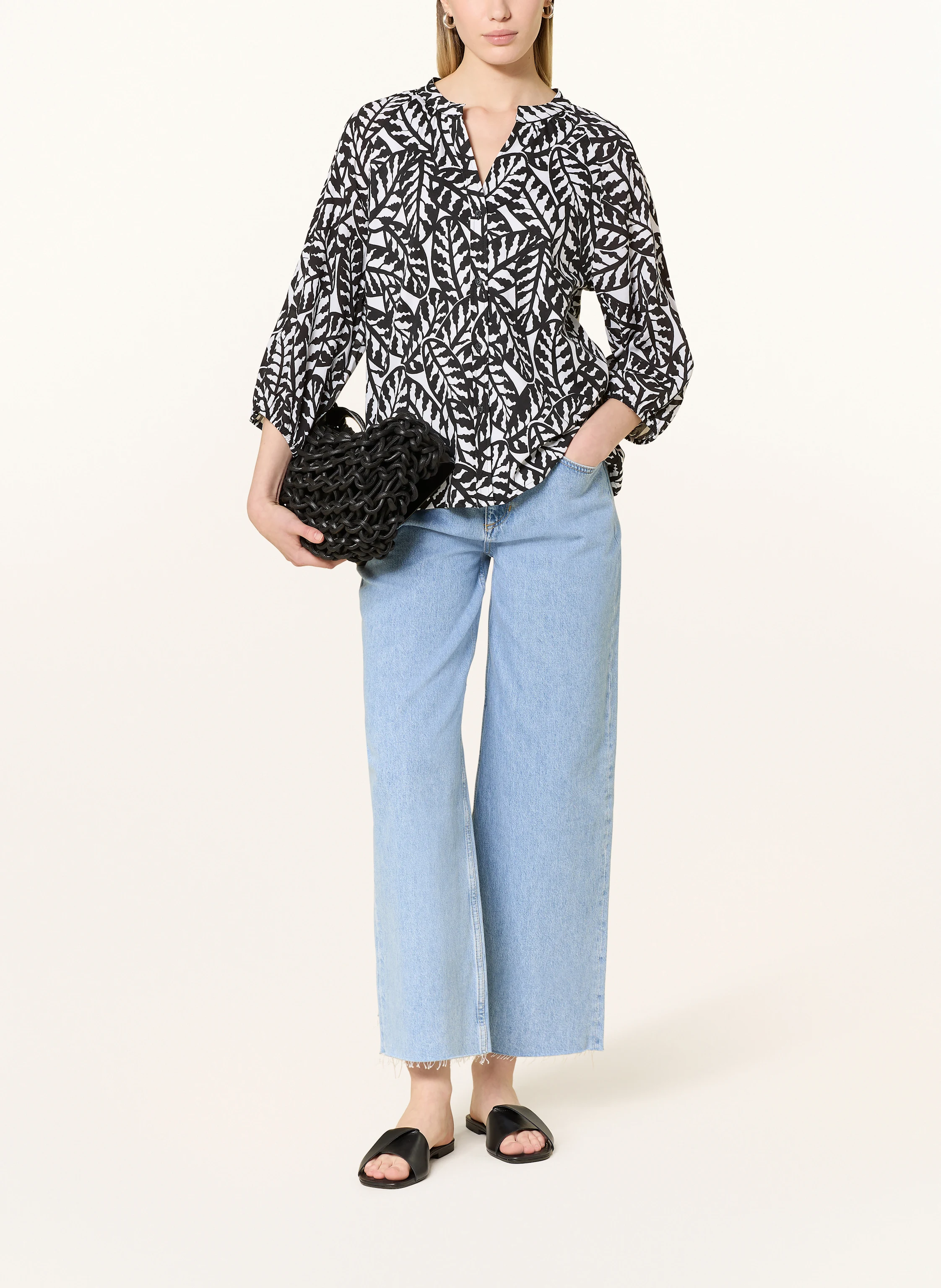 DESOTO Bluse mit 3/4-Arm