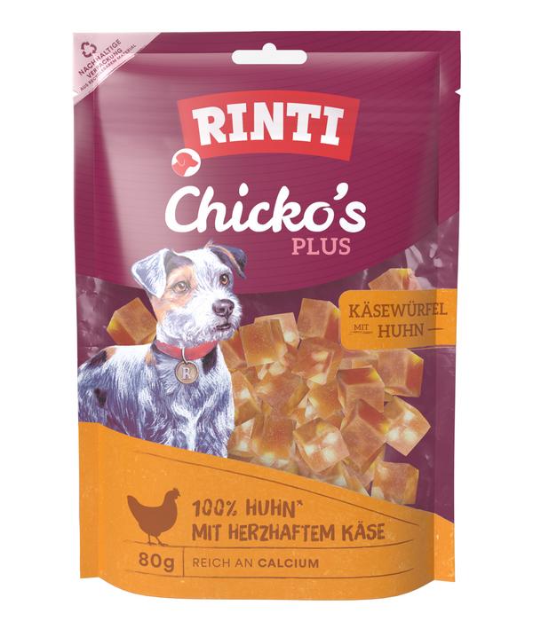 Rinti Hundesnack Chicko's Plus Käsewürfel