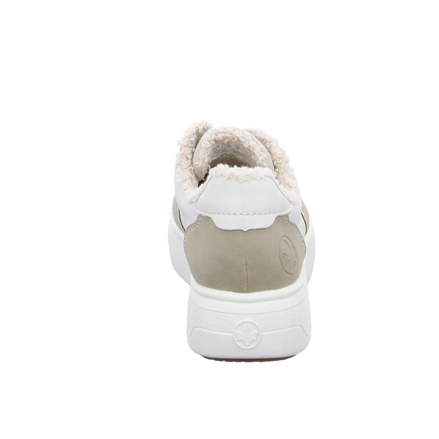 RIEKER Sneaker Beige Lederimitat
