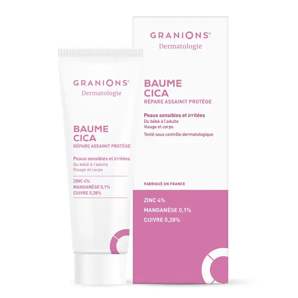Bálsamo Cicatrizante GRANIONS CICA - Bebês e Adultos - Rosto e Corpo 40ml