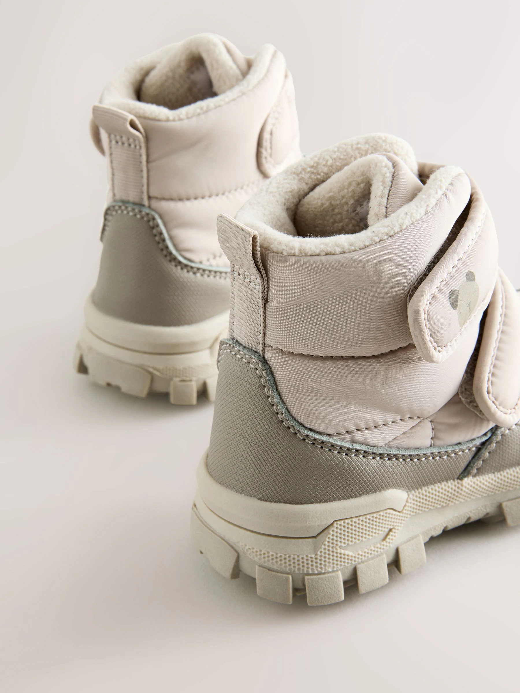 Neutraal - Waterdichte gewatteerde Boots met Klittenbandsluiting
