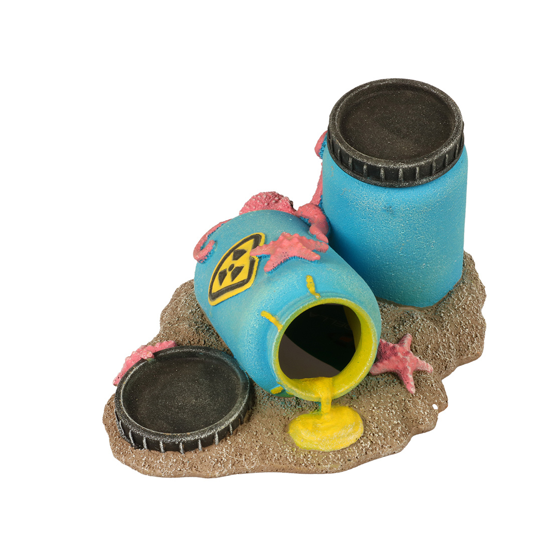 Aqua D'ella Radioactieve vaten met octopus M - Glow in the dark