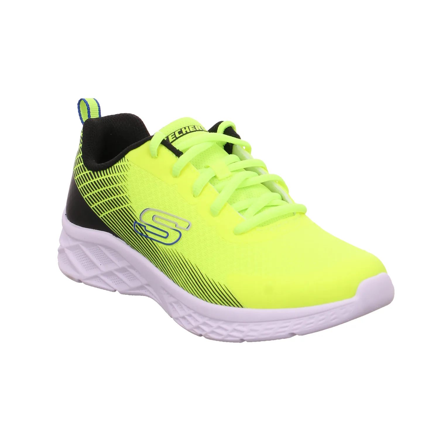 SKECHERS Jugend-Halbschuh Grün Textil  Sneaker