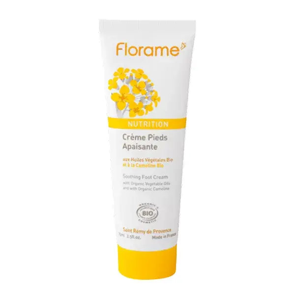 Creme para os pés Florame Organic Soothing 75ml