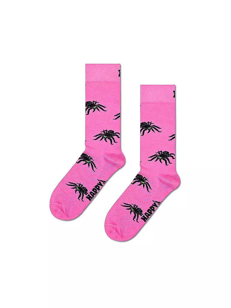 HAPPY SOCKS Damen Socken SPIDER 36-40 pink pink