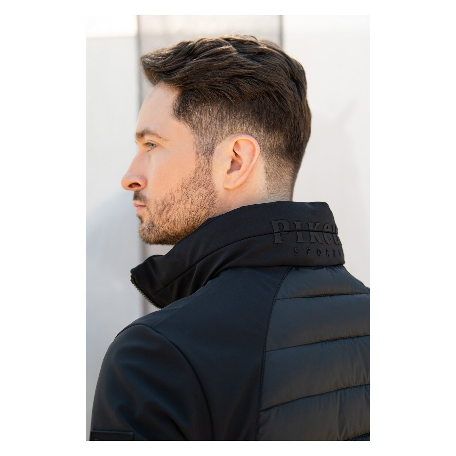 PIKEUR Sports Collection Herren-Hybridjacke - black - 46