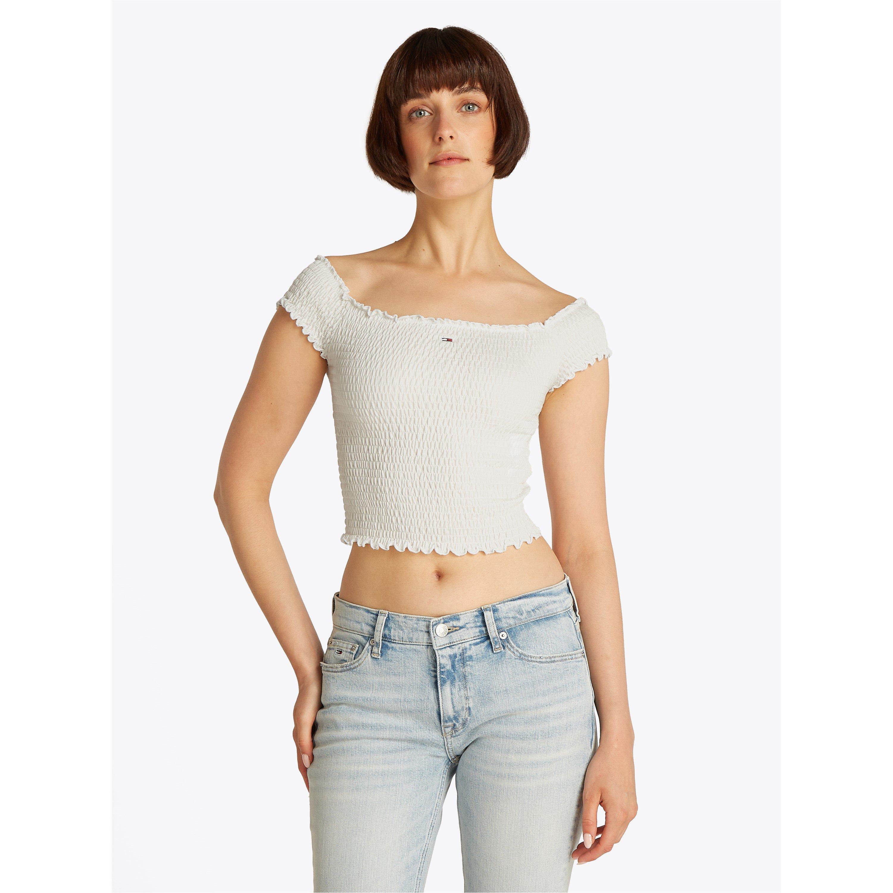 Tommy Jeans TJW CRP SMOCK TOP