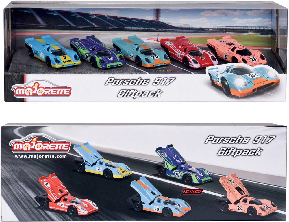 VOITURE MAJORETTE PORSCHE 917 GIFTPACK