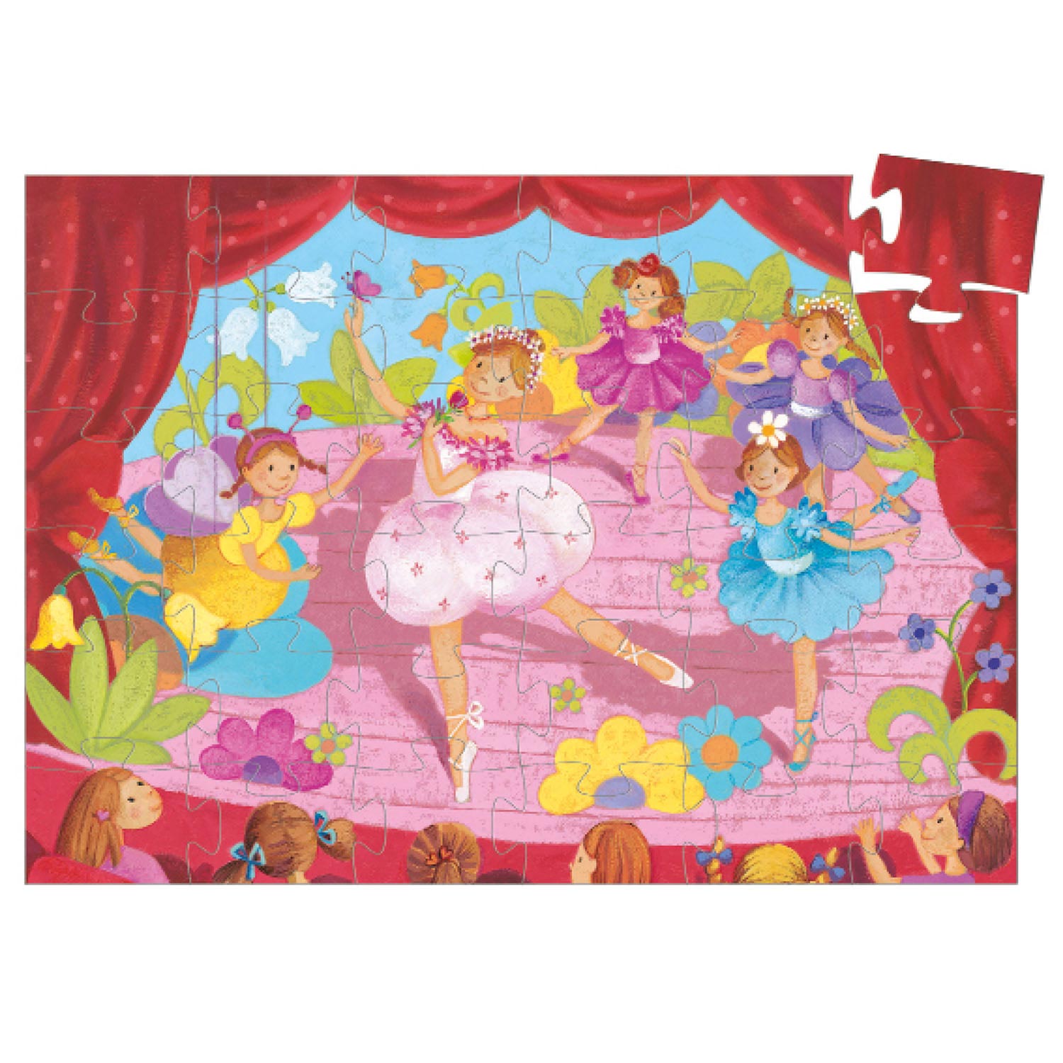 Djeco Legpuzzel Ballerina, 36st.