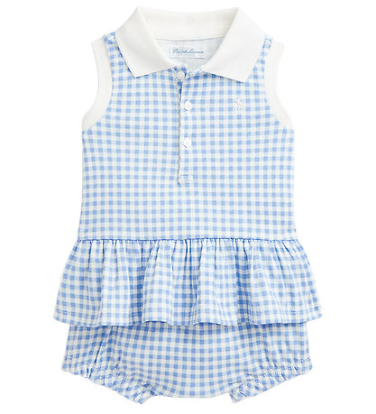 Polo Ralph Lauren Sommerset - Top/Bloomers/Sonnenhut - Blau Kari