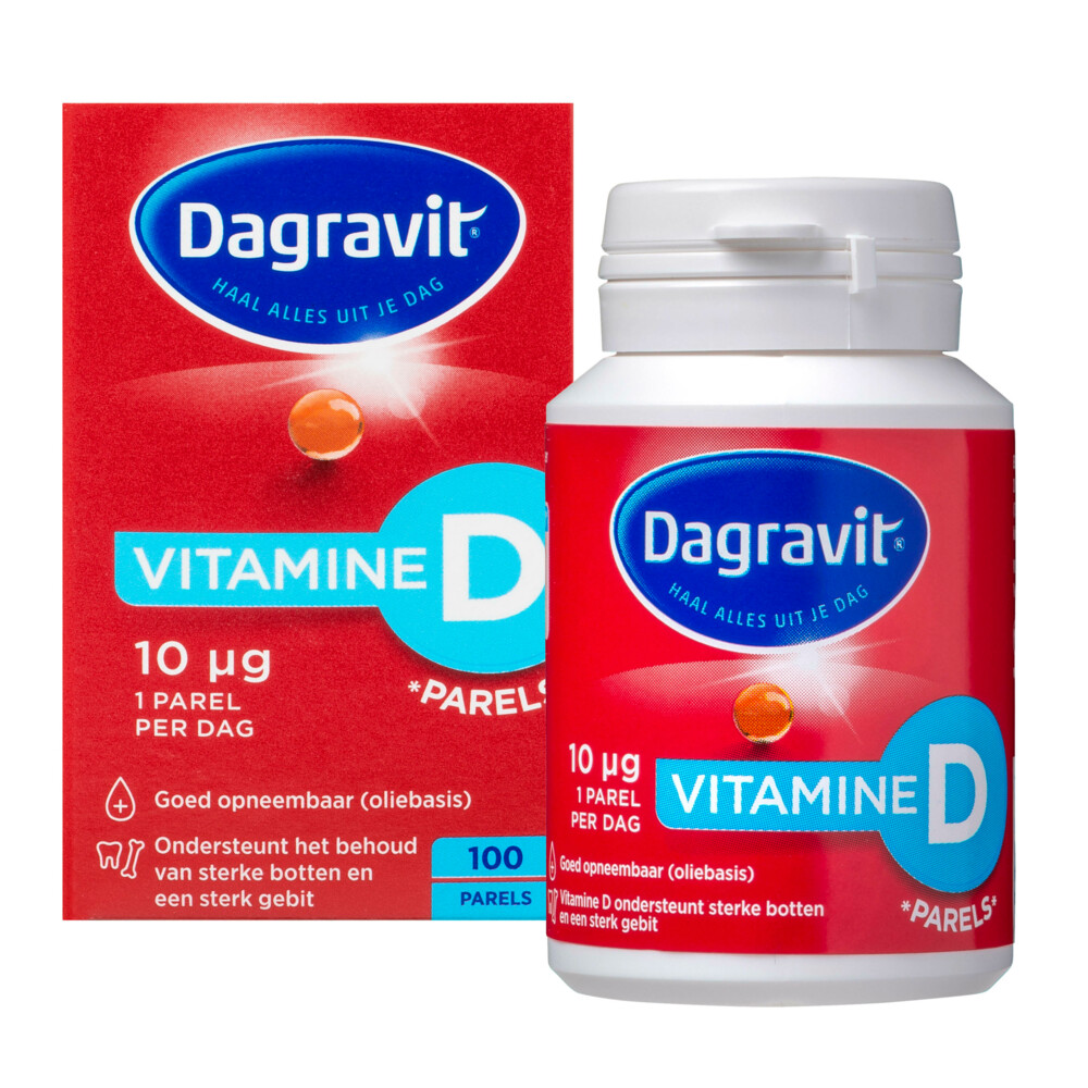Dagravit Vitamine D Parels 10 µg100 capsules